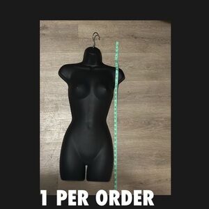 Black Mannequin Torso